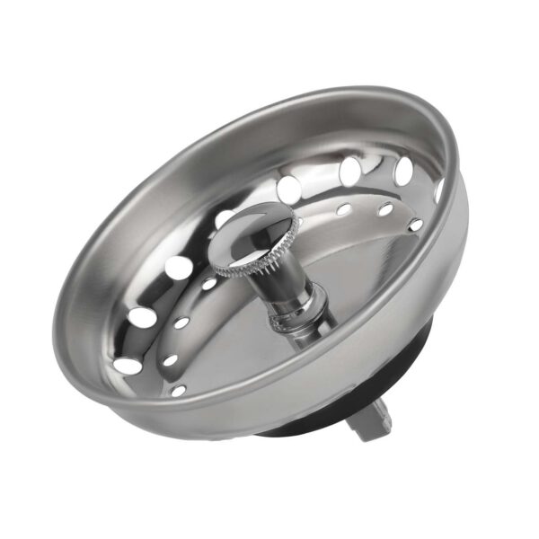 Bathroom Sink Overflow Drain Assembly, Chrome Plated - Image 3