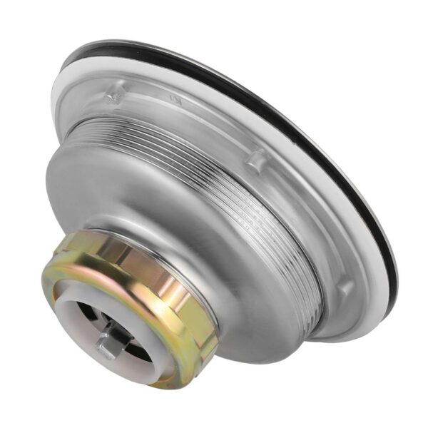 Bathroom Sink Overflow Drain Assembly, Chrome Plated - Image 4