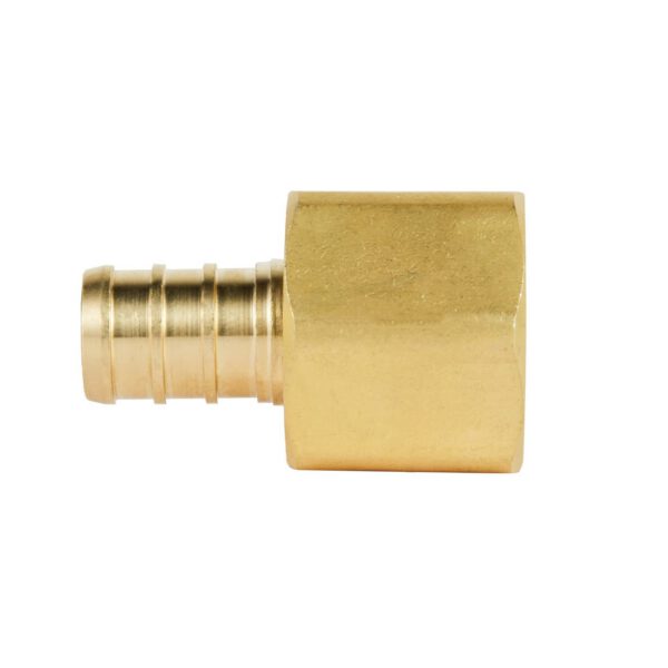 PEX-B Crimp x Female NPT Brass Swivel Adapter (Lead Free) - Image 4
