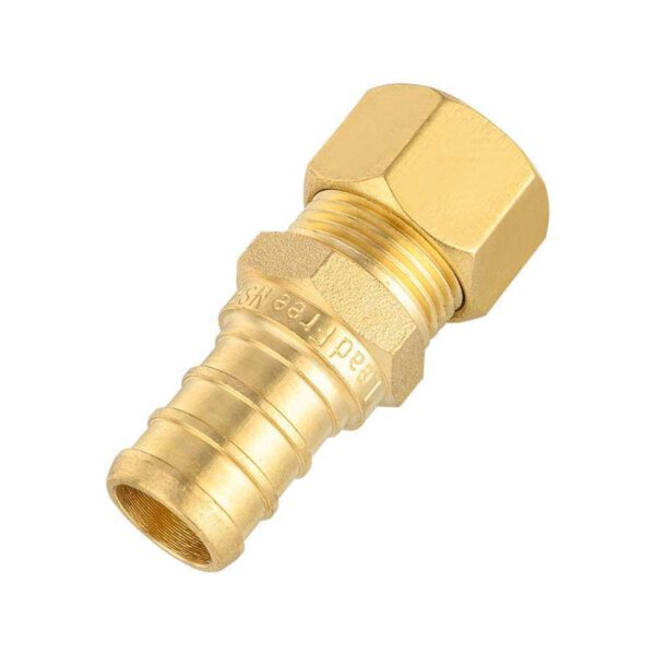 PEX-B Crimp x Compression Straight Adapter (Lead Free) - Image 2