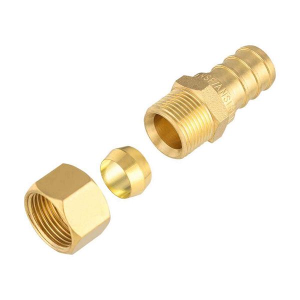 PEX-B Crimp x Compression Straight Adapter (Lead Free) - Image 4
