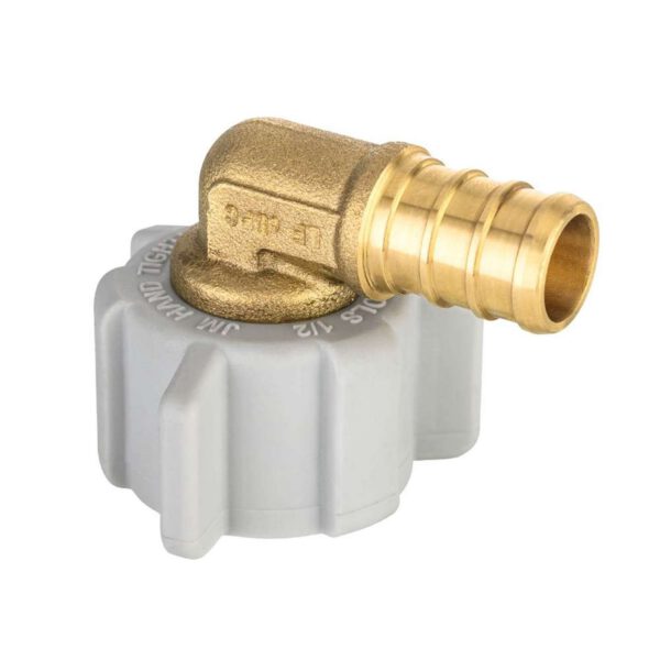 PEX-B Crimp x Female NPT Swivel Elbow (Lead Free) - Image 2