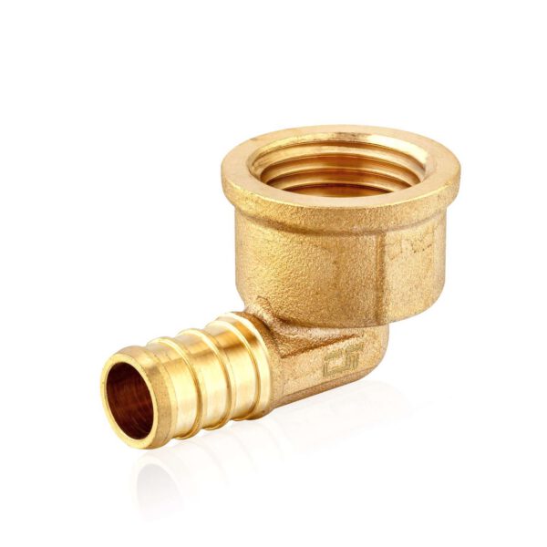PEX-B Crimp x Female Threaded Elbow (Lead Free) - Image 4
