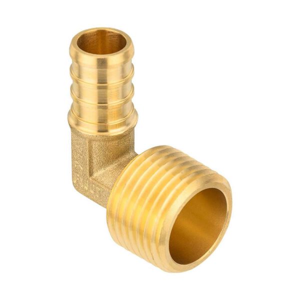 PEX-B Crimp x Male Threaded Elbow (Lead Free) - Image 4