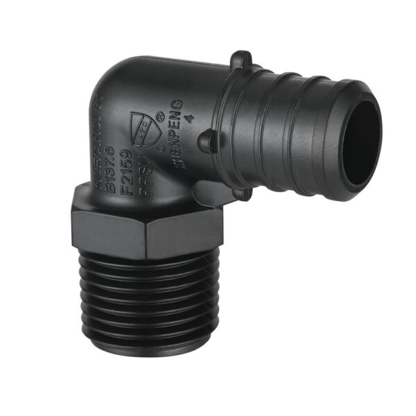 PEX-B Crimp x Male PPSU Elbow - Image 2