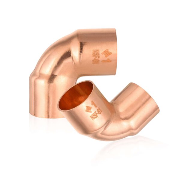 90° Short Radius Copper Elbow - Image 2