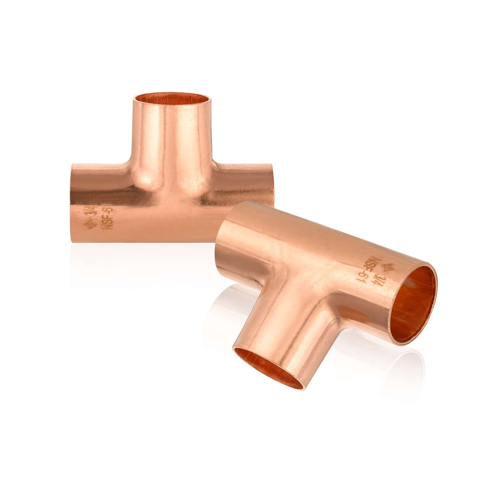 C x C x C Copper Tee - Image 2