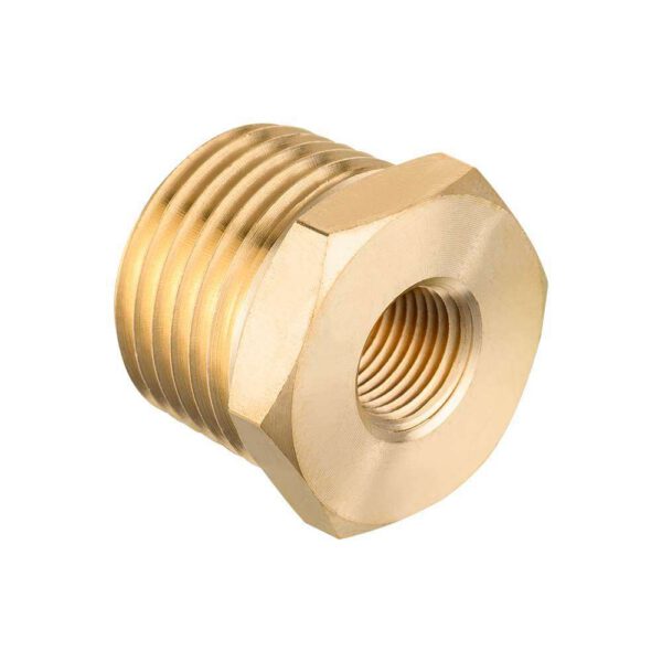 MNPT x FNPT Brass Reducing Connector - Image 2