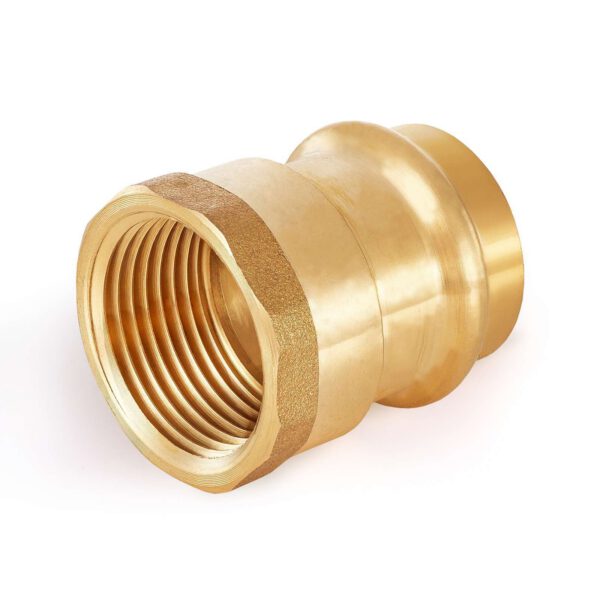 Press x Female Brass Adapter (Lead Free) - Image 2