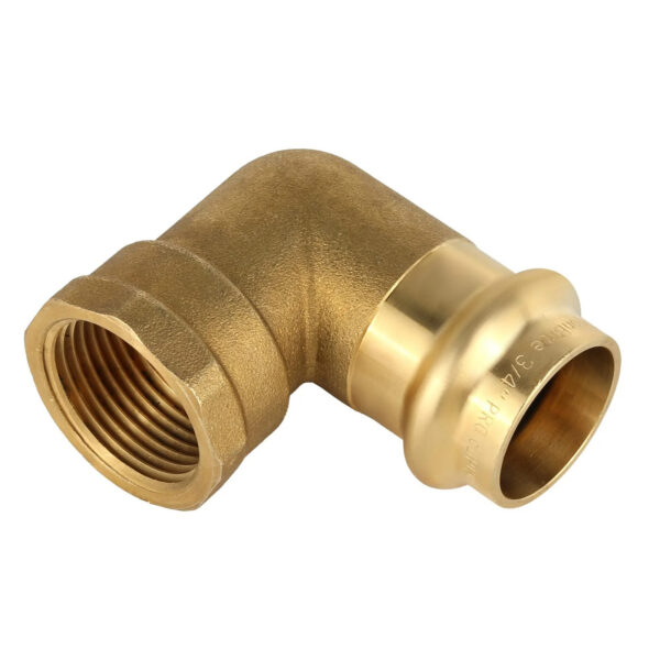 Brass Press X Female Elbow (Lead Free) - Image 2