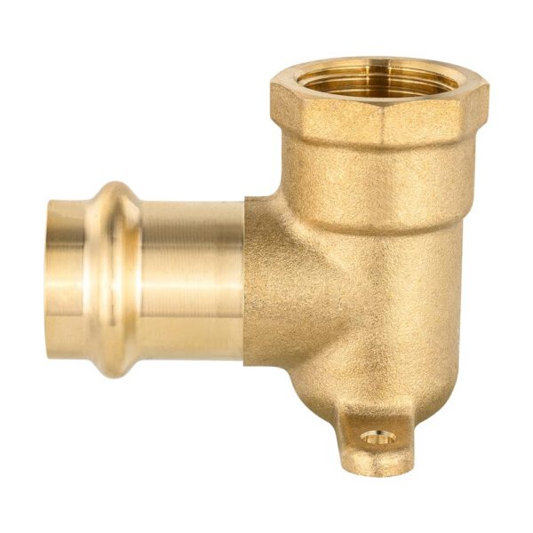 Brass Press x FNPT Drop Ear Elbow (Lead Free) - Image 2