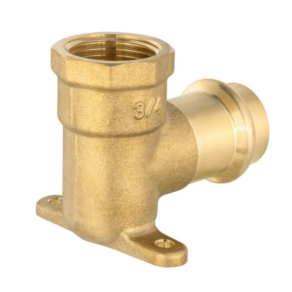 Brass Press x FNPT Drop Ear Elbow (Lead Free) - Image 3