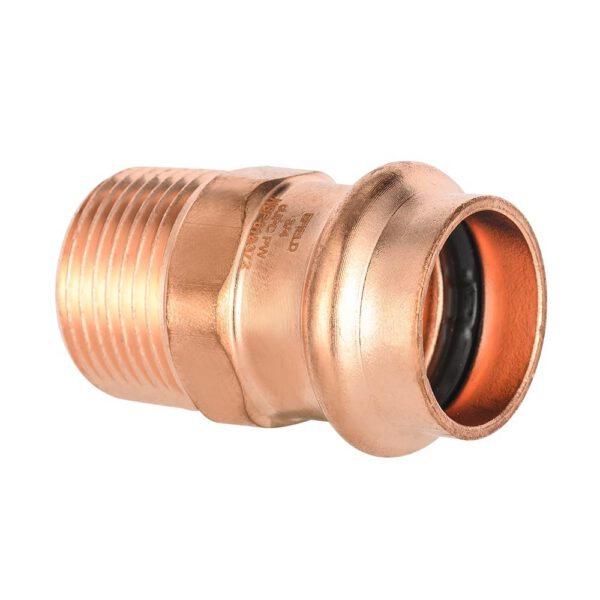 Copper Press x Male Threaded Copper Adapter (Lead Free) - Image 2