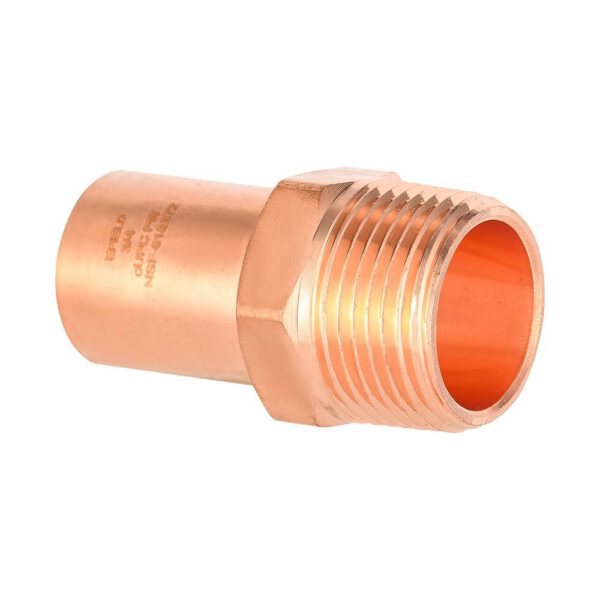 FTG Copper Press x Male Threaded Adapter (Lead Free) - Image 2