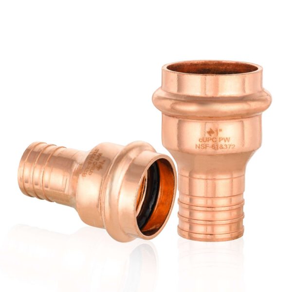 Copper Press x PEX Crimp Adapter (Lead Free) - Image 3
