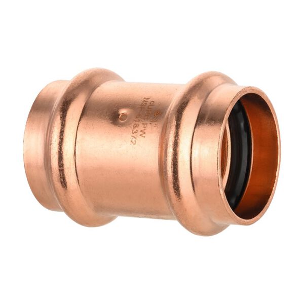 Copper Press Coupling w/Stop (Lead Free) - Image 4