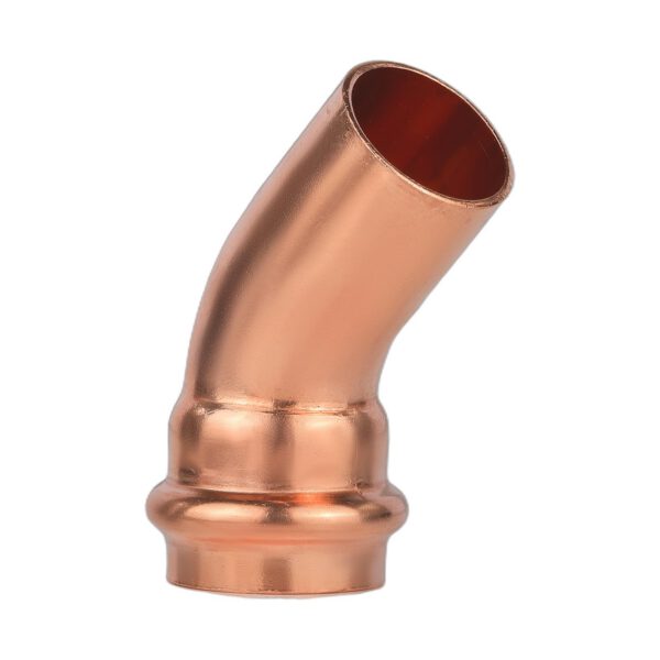 45° Copper Press Street Elbow (Lead Free) - Image 2