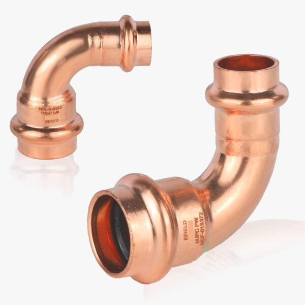 Copper Press 90° Reducing Elbow (Lead Free) - Image 2