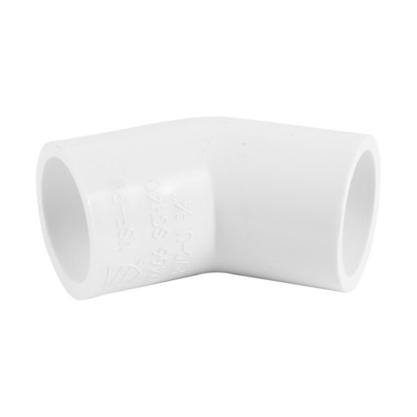 PVC Sch. 40 45° Elbow Fitting - Image 4