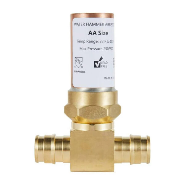 Braided Dishwasher Supply Line, with Brass Elbow - Image 2