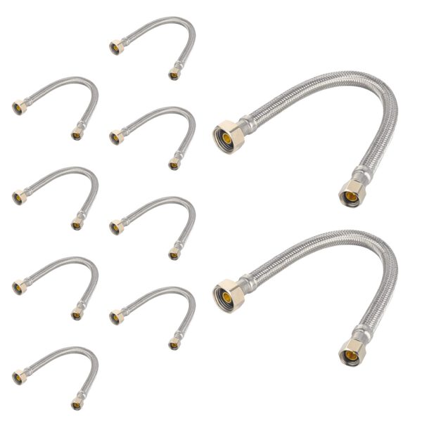 Braided faucet Hose, Compression x FIP - Image 2