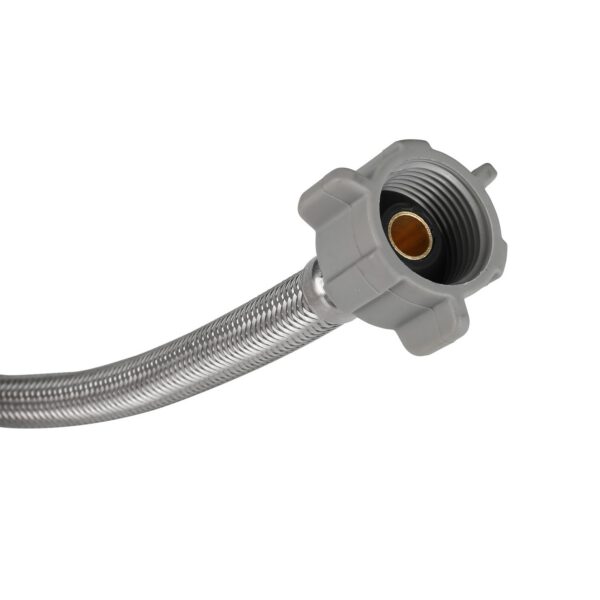 Braided Toliet Hose W/H Stop Valve - Image 2