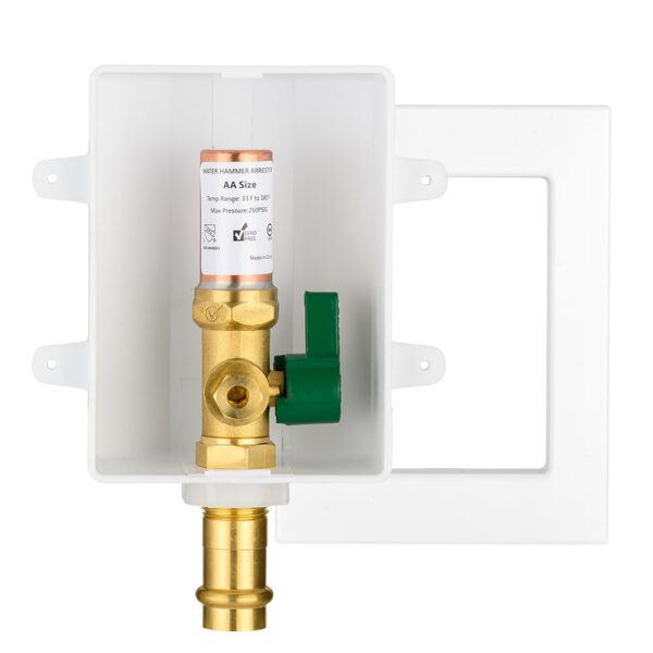 Copper Press Inlet, Ice Maker Outlet Box - Image 2