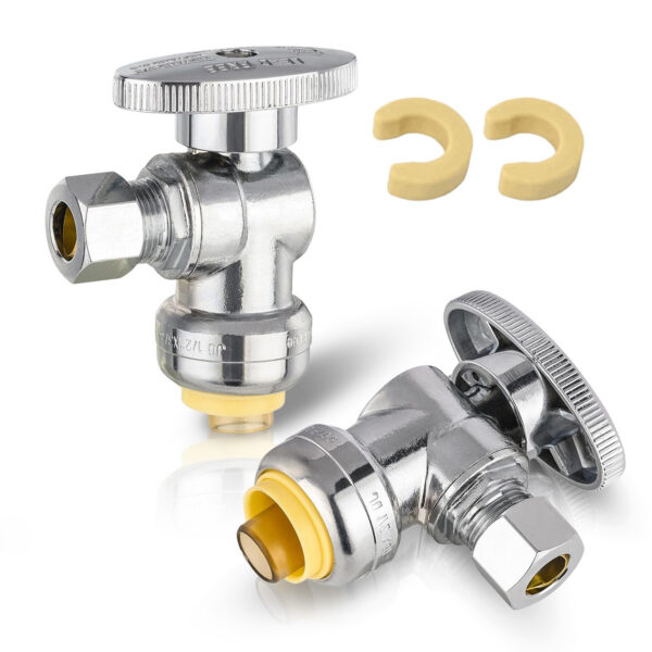 Multi-Turn Push-Fit Angle Stop Valve - Image 2