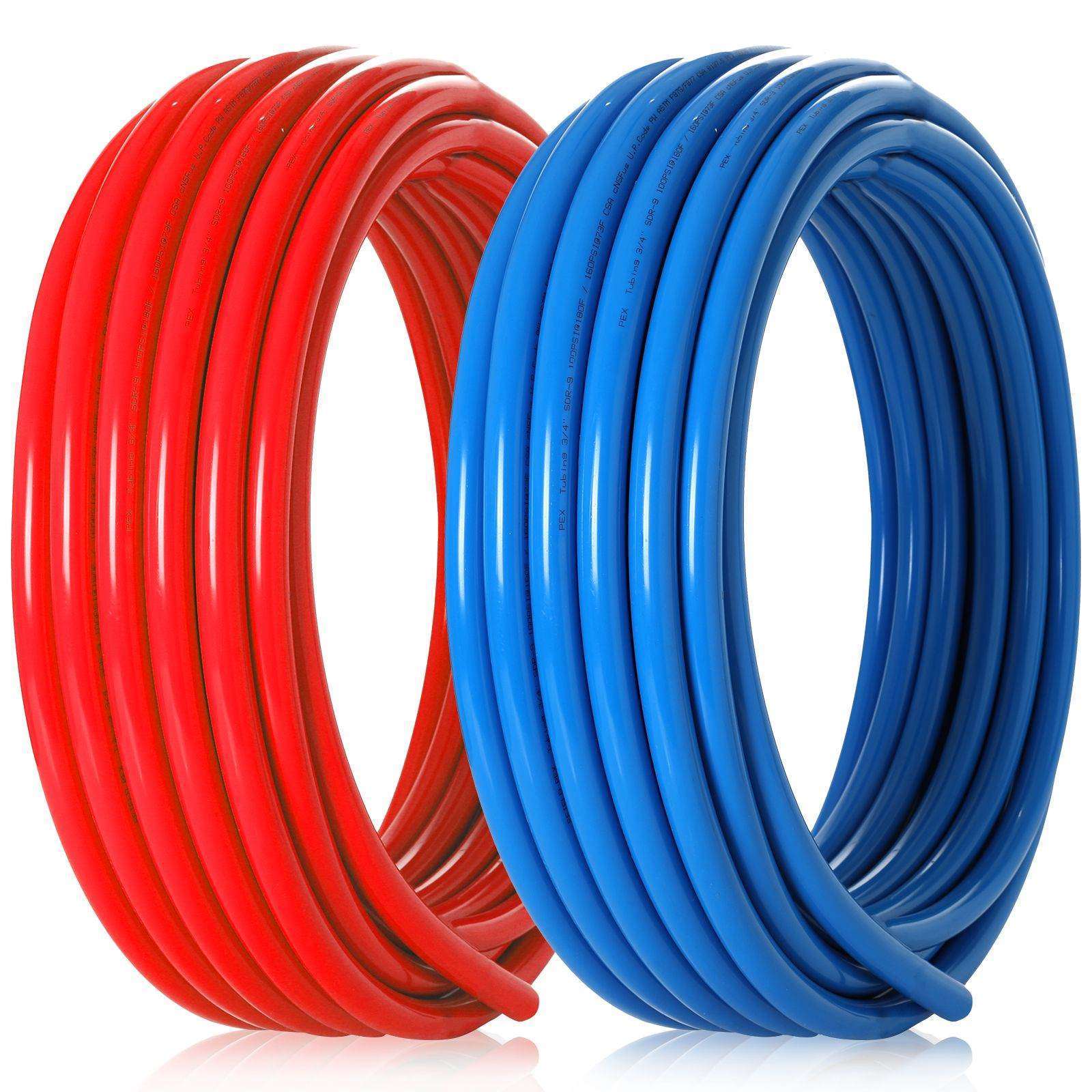 PEX-A Pipe - Red & Blue