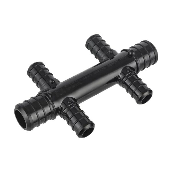 PEX-B Crimp Open Manifold, Opposing ports - Image 3
