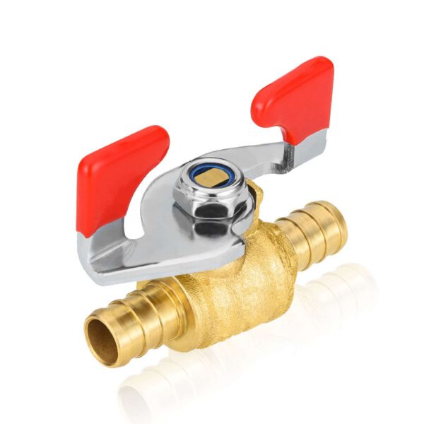 PEX Crimp Butterfly Ball Valve (Lead Free) - Image 2