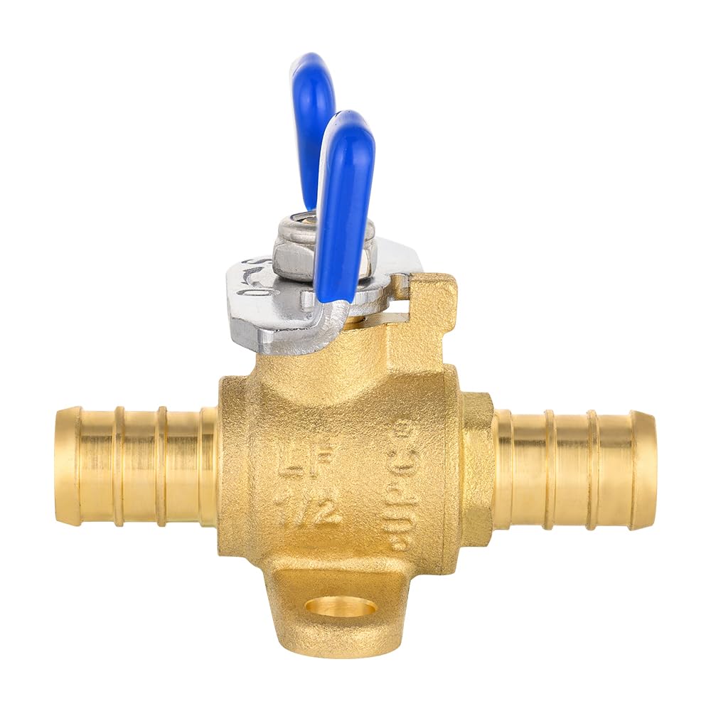 PEX Crimp Drop Ear Butterfly Ball Valve (Lead Free) - Image 5