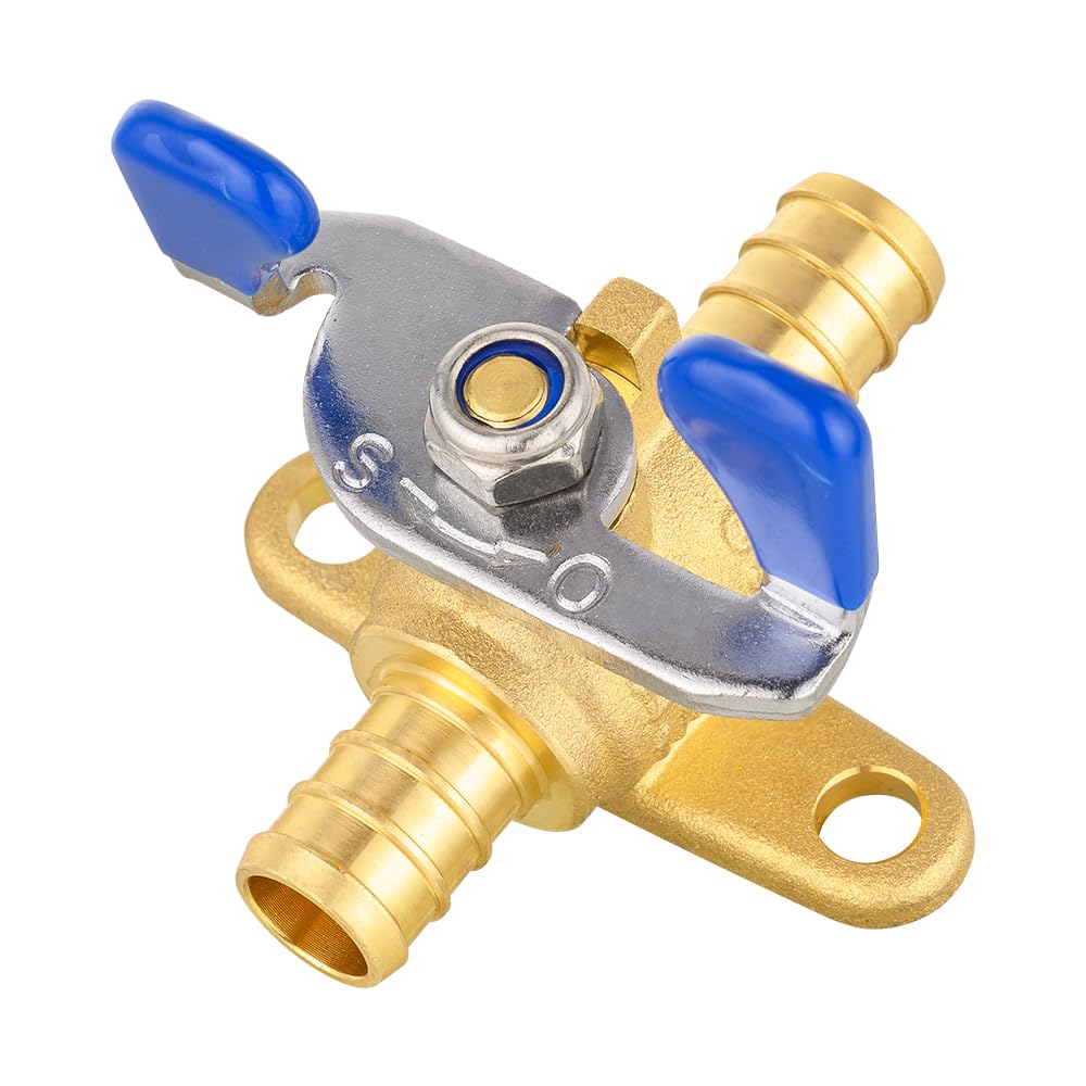 PEX Crimp Drop Ear Butterfly Ball Valve (Lead Free) - Image 4