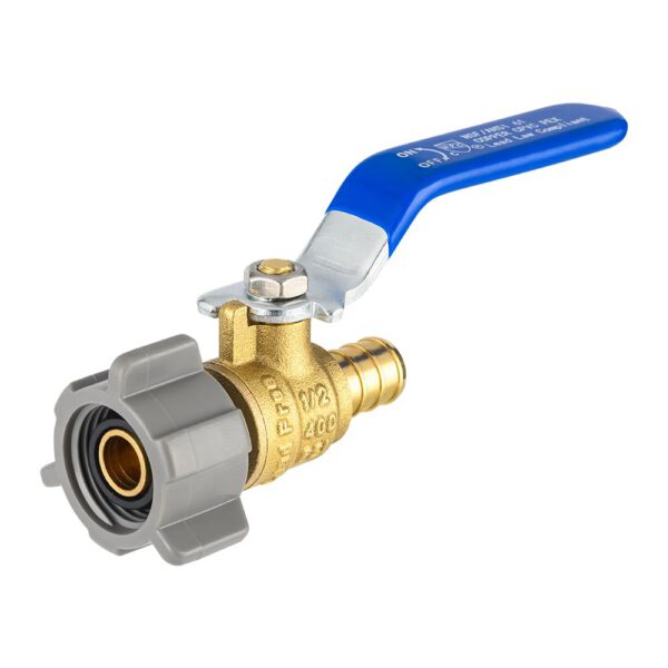 Pex-B Crimp x Female NPT Swivel Ball Valve - Image 2