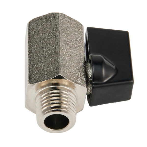 Mini Ball Valve Male NPT x Female NPT Thread (Lead Free) - Image 2
