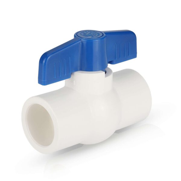 PVC Ball Valve, Solvent Weld, Sch. 40 - Image 2