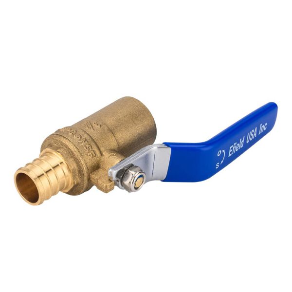 PEX Crimp x Sweat Ball Valve (Lead Free) - Image 2