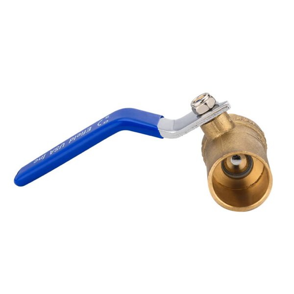 PEX Crimp x Sweat Ball Valve (Lead Free) - Image 3