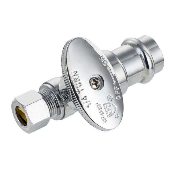 1/4-Turn Press Straight Stop - Image 2
