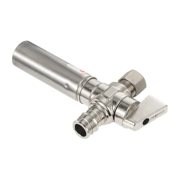PEX A Expansion Hammer Arrester Valve, Stainless Steel - Image 2