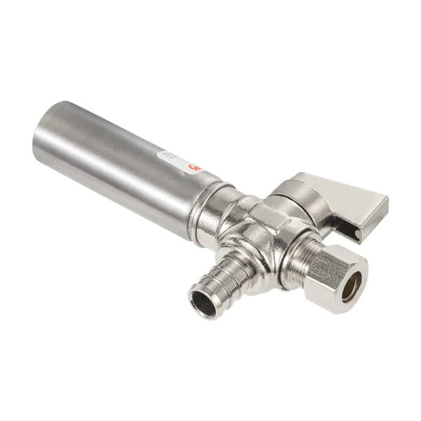PEX Crimp Hammer Arrester Valve, Stainless Steel - Image 2